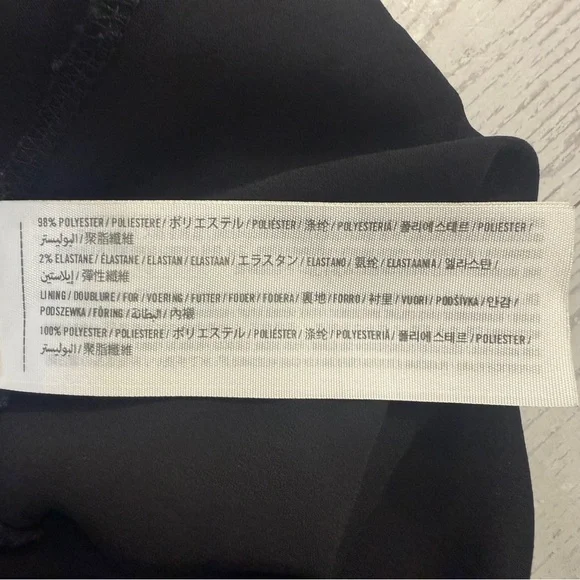 Abercrombie & Fitch Black Lace Overlay Tank – Size Small - Picture 6 of 7